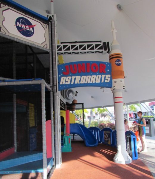 Kennedy Space Center - Junior astronauts can touch down at this play area - photo by Debra Smith