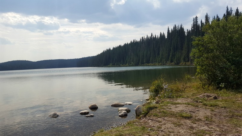 Das perfekte Gleichgewicht finden in Nordegg, Alberta