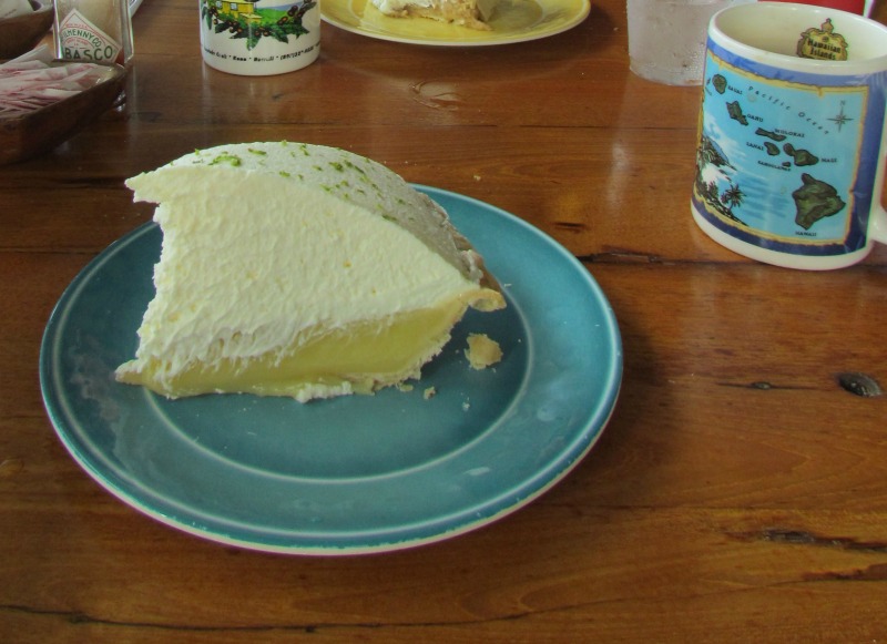 Pie in the Islands - Four Great Places for Dessert in Hawai'i - Start your morning off with pie at The Coffee Shack - photo by Debra Smith