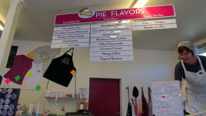 Pie in the Islands - Four Great Places for Dessert in Hawai'i - There's no wrong choices at The Right Slice - photo by Debra Smith