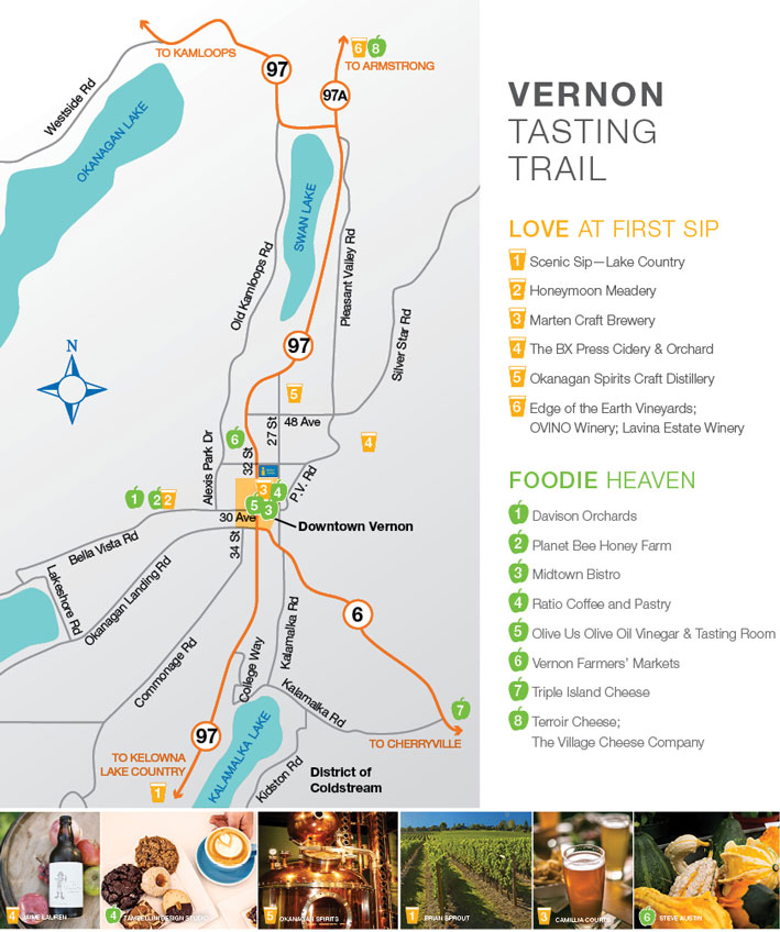 Foodie Events in BC - Vernon Tasting Trail