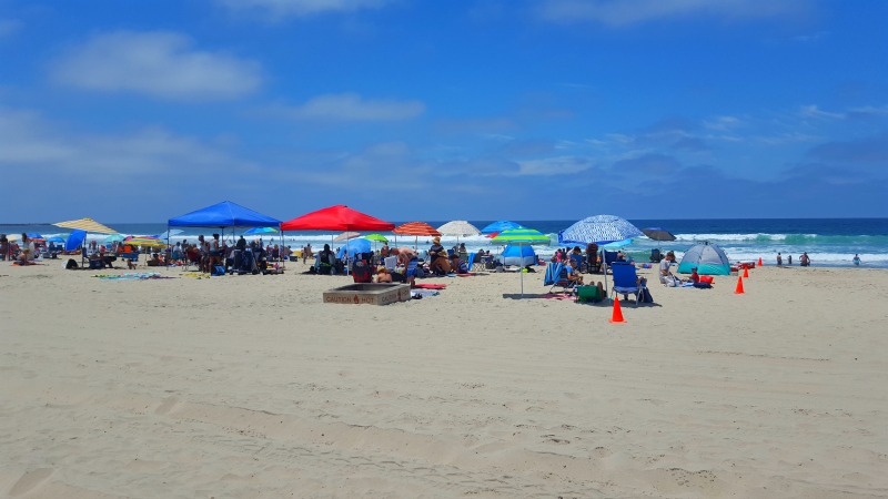 Praia da Missão de San Diego para Crianças Grátis