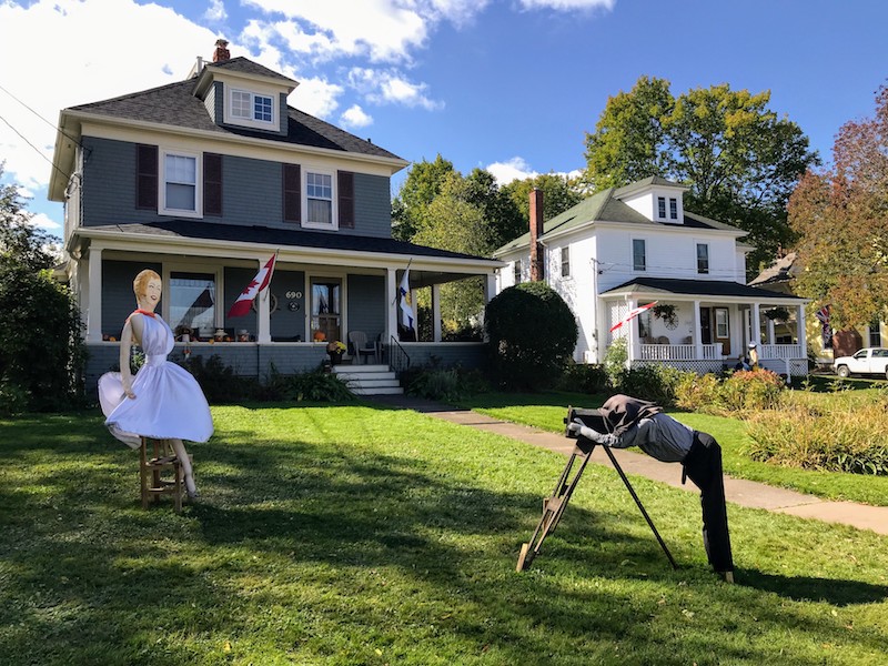 Mahone Bay Scarecrow Festival Nova Scotia
