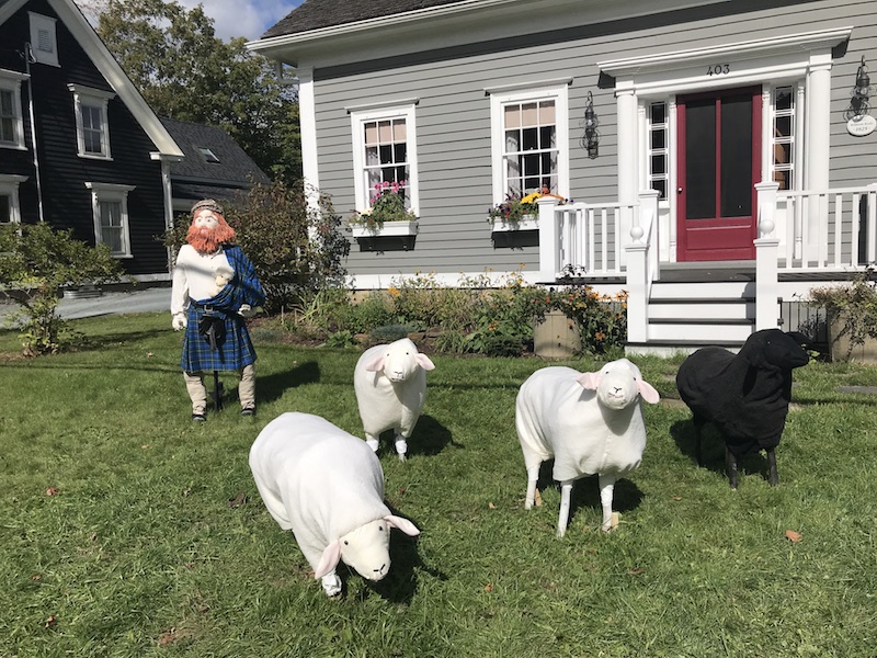 Mahone Bay Scarecrow Festival Nova Scotia