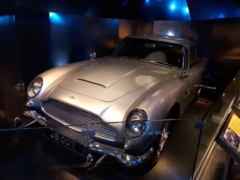 Washington DC - James Bond's ride at the International Spy Museum - photo Debra Smith