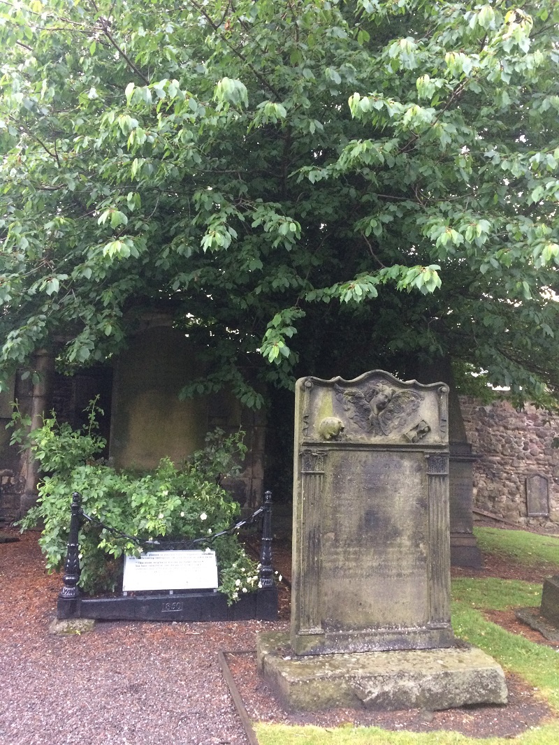 A grave in Canongate - Photo Shelley Cameron-McCarron