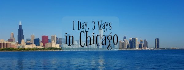 1 dia 3 maneiras em Chicago