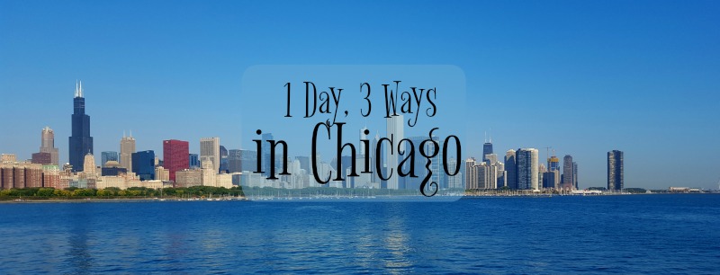 1 dia, 3 maneiras em Chicago!