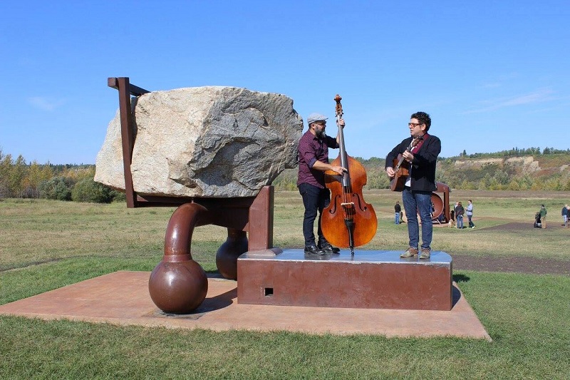 Canada's Got Art - Ben Sures and Chris Brzezicki perform on Potential by Royden Mills photo by eac_preview