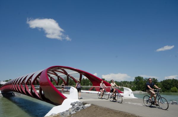Les Canadiens ont de l'art - Peace Bridge Calgary - Photo avec l'aimable autorisation de Tourism Calgary