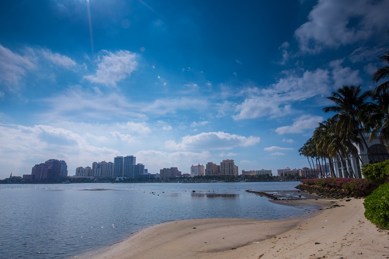 The Palm Beaches - West Palm Beach Waterfront-Fotógrafo Descubra ThePalm Beaches