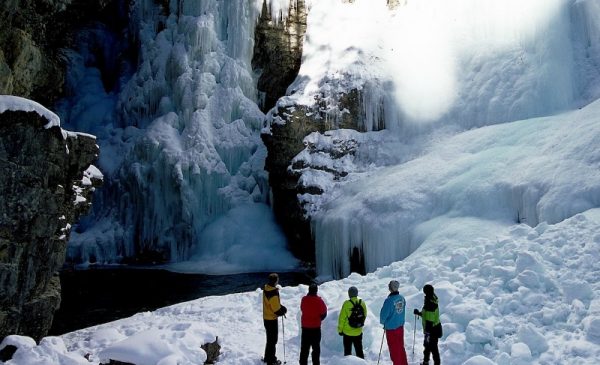 vacaciones de invierno en banff