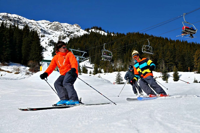 winter holiday in Banff