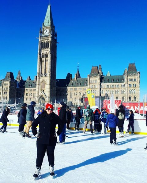 Patinoire Canada 150 à Ottawa - Crédit photo Sabrina Pirillo