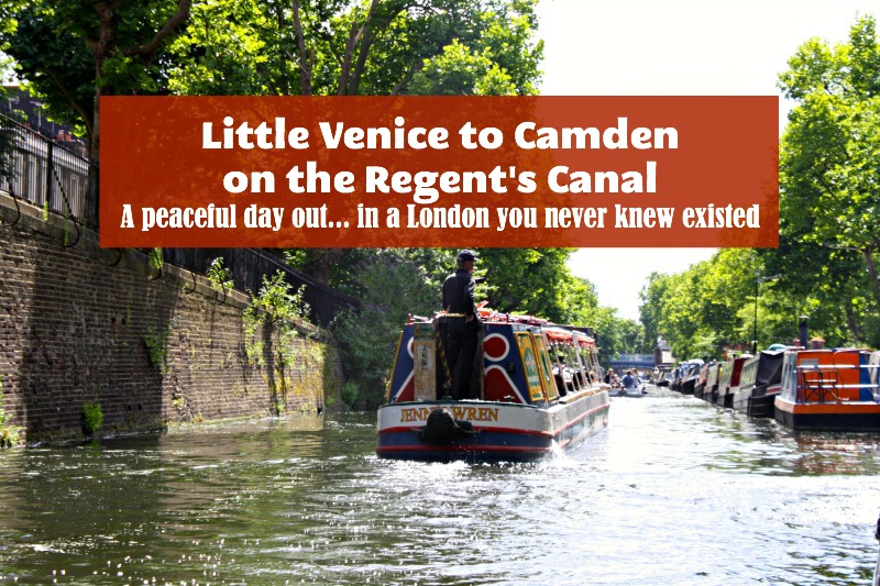 Little Venice para Camden Town no Regent's Canal por Helen Earley