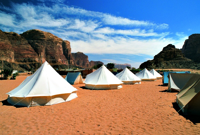 Wadi Rum Tents in Jordan - 8 Top Travel Trends for 2018