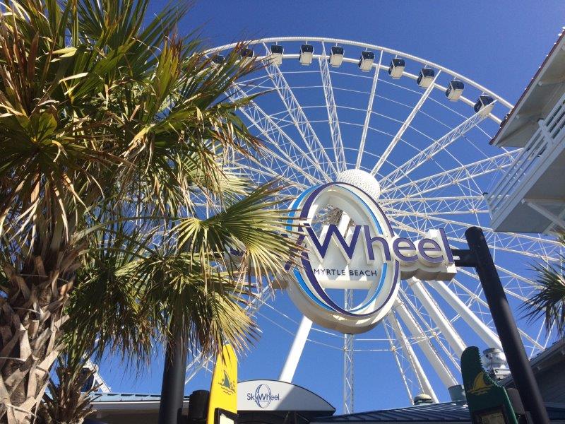 Skywheel no calçadão - foto de Anne Bokma