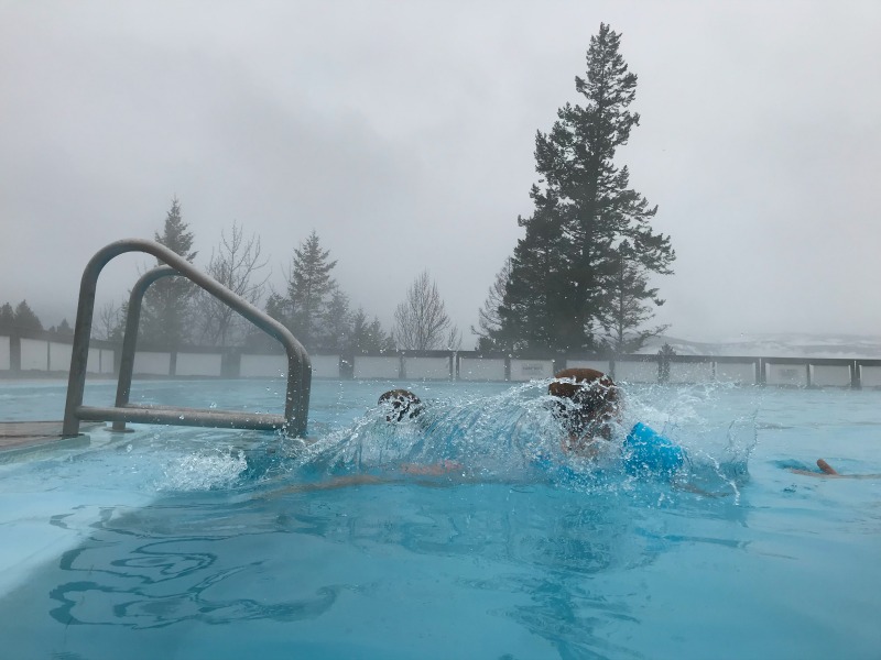 Piscina de aguas termales Fairmont