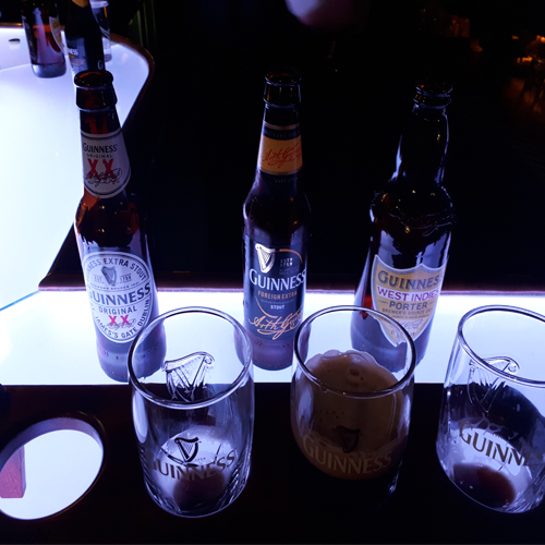 A Guinness tasting - Photo Sabrina Pirillo