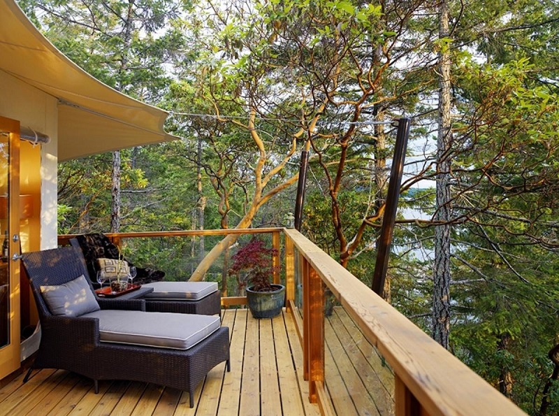 Rockwater Resort - Luxury Tents in Halfmoon Bay Canada