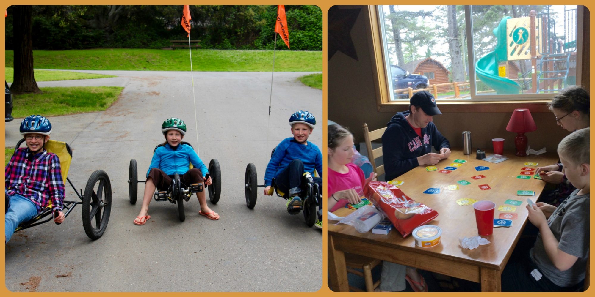 KOA Cabins Collage (Family Fun Canada)