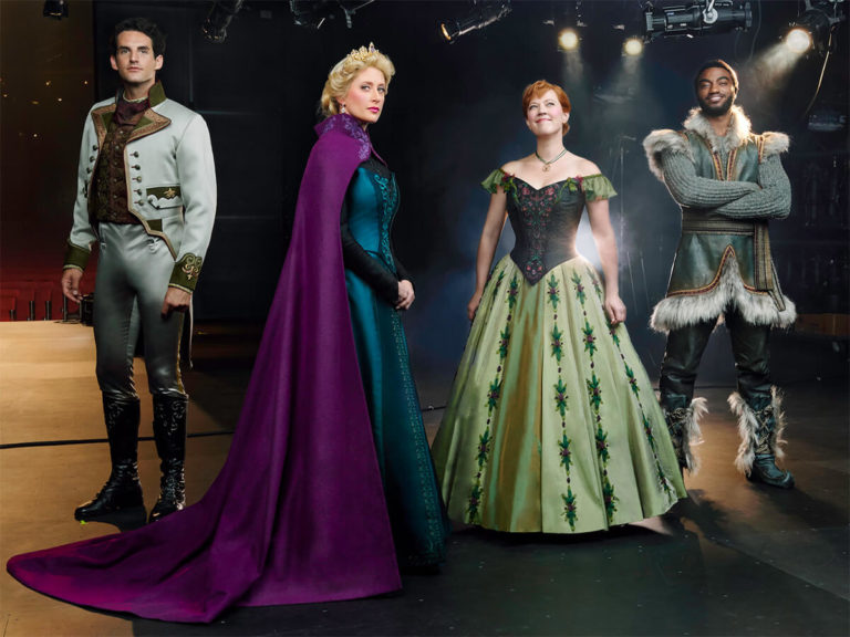 Cast of Frozen the Musical