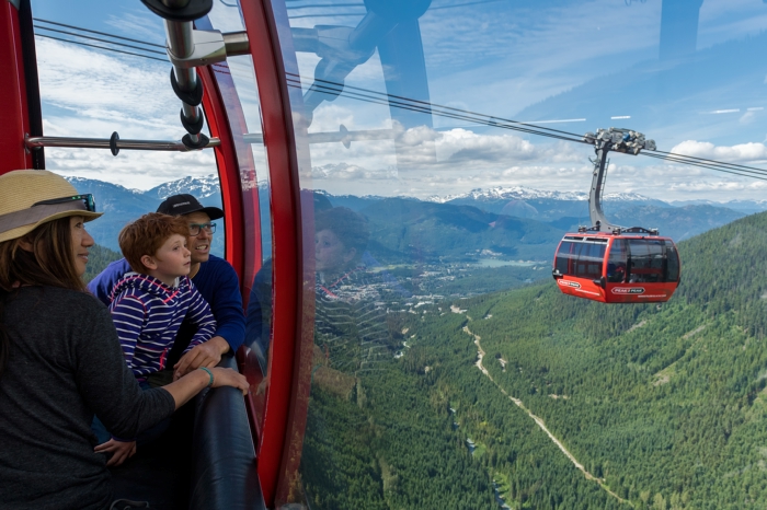 Peak 2 Peak Gondola Credit: Tourism Whistler / Mike Crane
