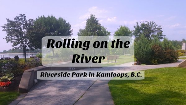 Kamloops roulant sur la rivière