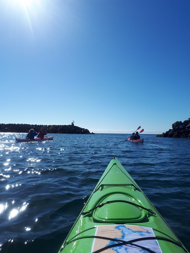 Kayak avec Ocean River Sports. Photo Sabrina Pirillo