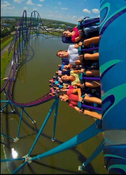 Journée des montagnes russes MAKO Coaster à Sea World - Crédit Sea World