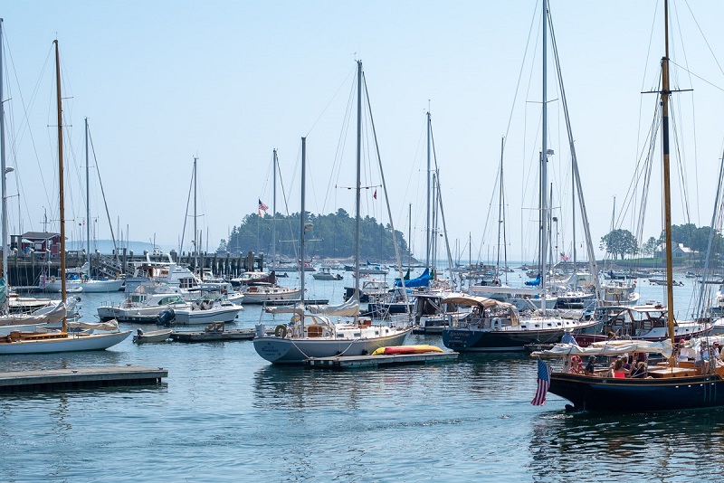 Four Days in Maine - Sailboats - Photo Caroline Faucher