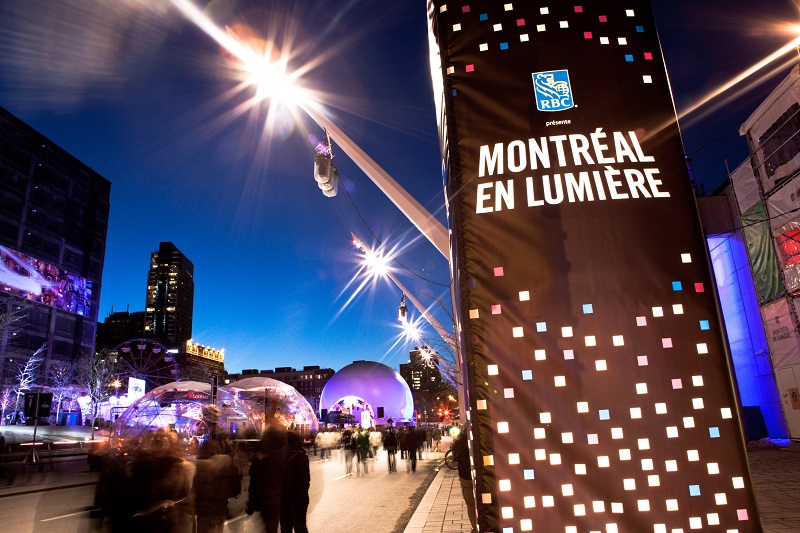 蒙特利爾的冬天 - Montreal en Lumiere - Credit Frédérique Ménard-Aubin