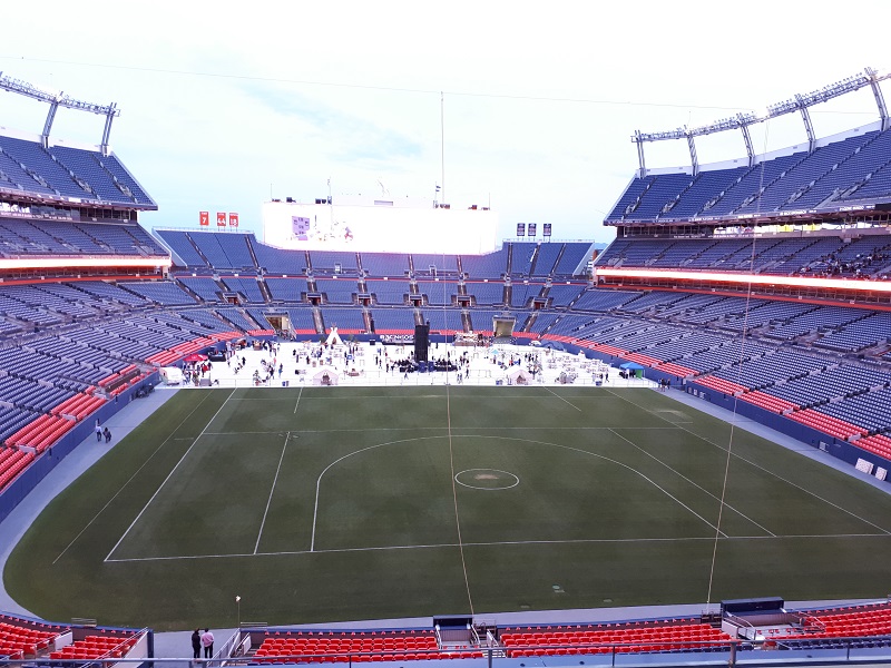 Estádio Mile high - Foto Sabrina Pirillo