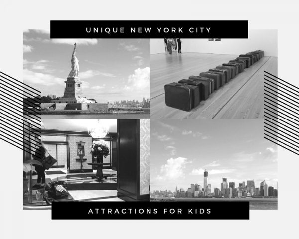 نیویارک شہر کے بچوں کے لیے منفرد پرکشش مقامات