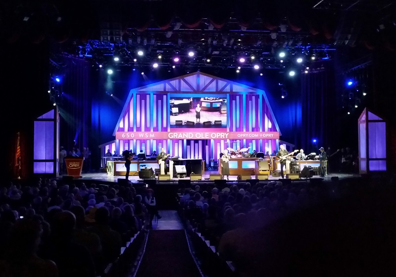 The goal of aspiring country artists is to one day stand on the stage of The Grand Ole Opry - photo Debra Smith