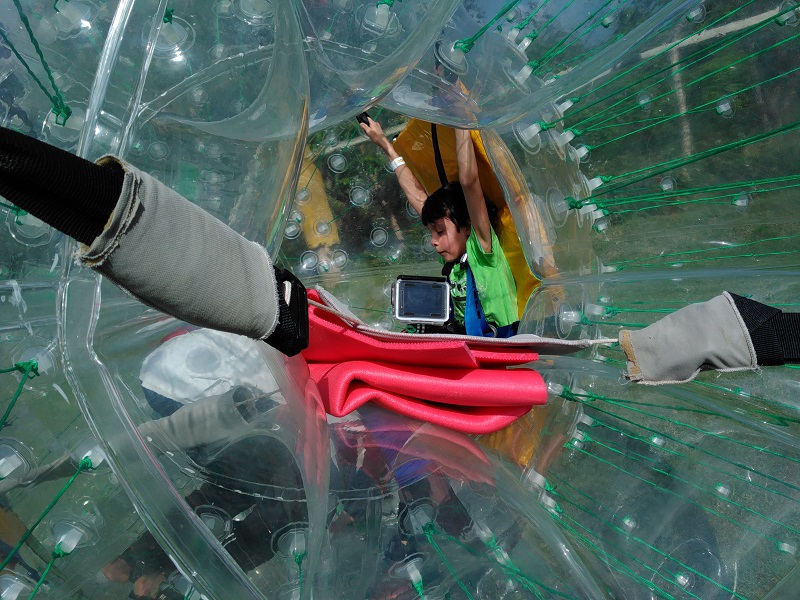 Zorbing - Foto Stephen Johnson