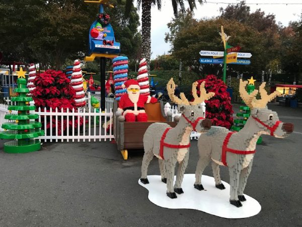 Die Feiertage im Legoland Kalifornien