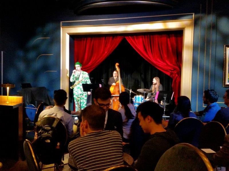 Magic and music make for a fun night out at The Chicago Magic Lounge - photo Debra Smith
