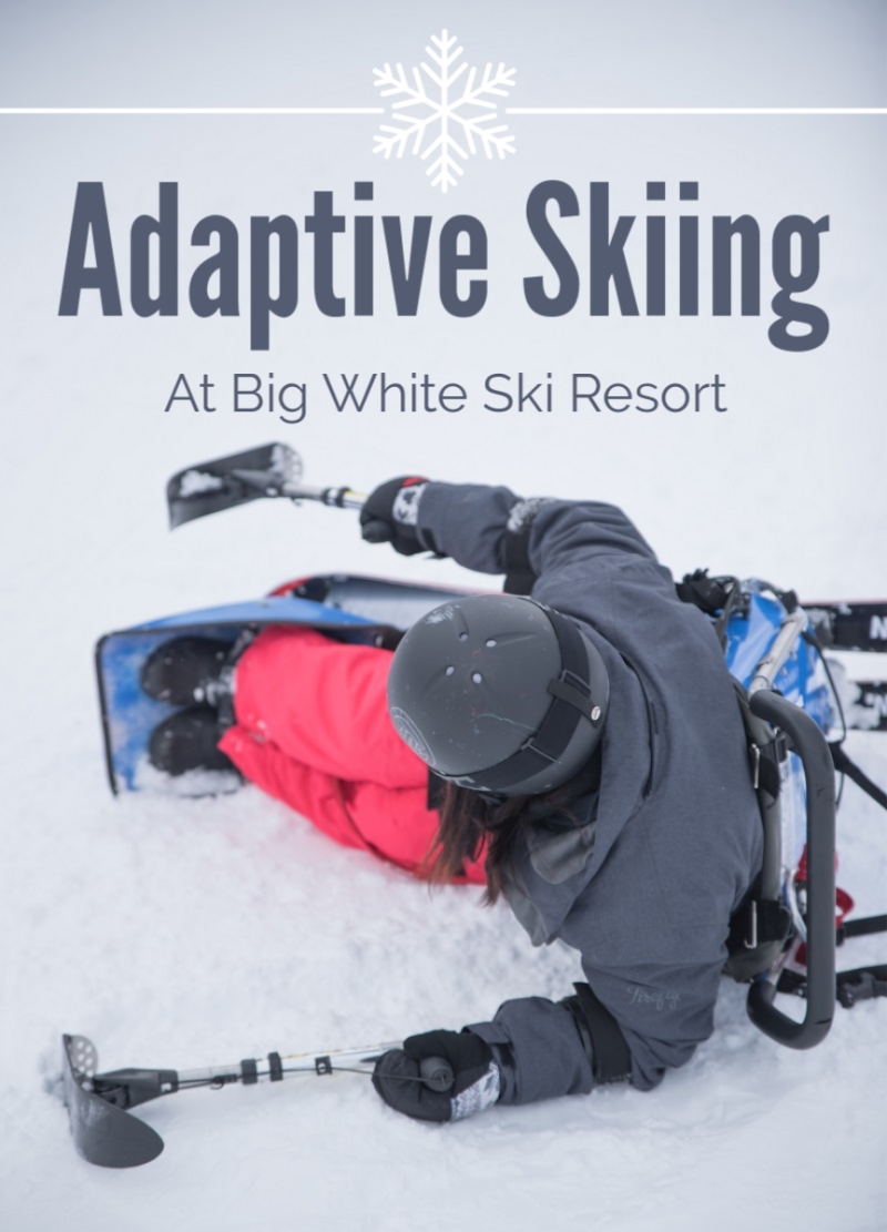 Художественное изображение Big White Adaptive Skiing Photo Коди Дарнелл