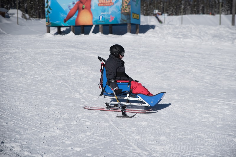 Big White Adaptive Skiing - On the Hill - Photo Codi Darnell