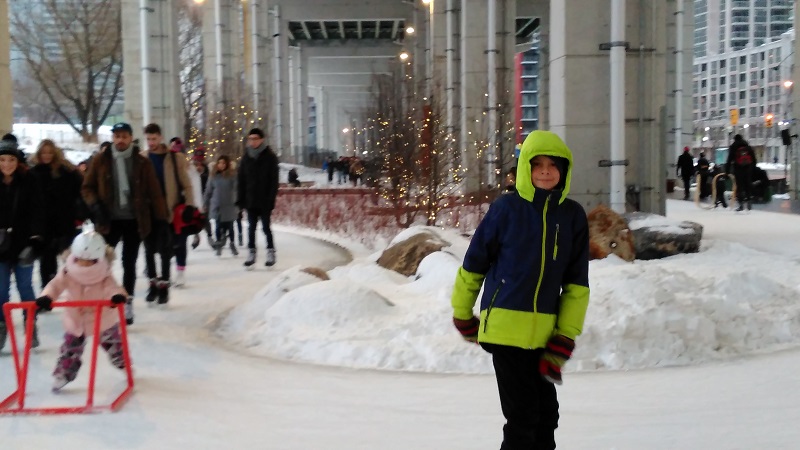 Toronto Bentway rink Photo Stephen Johnson