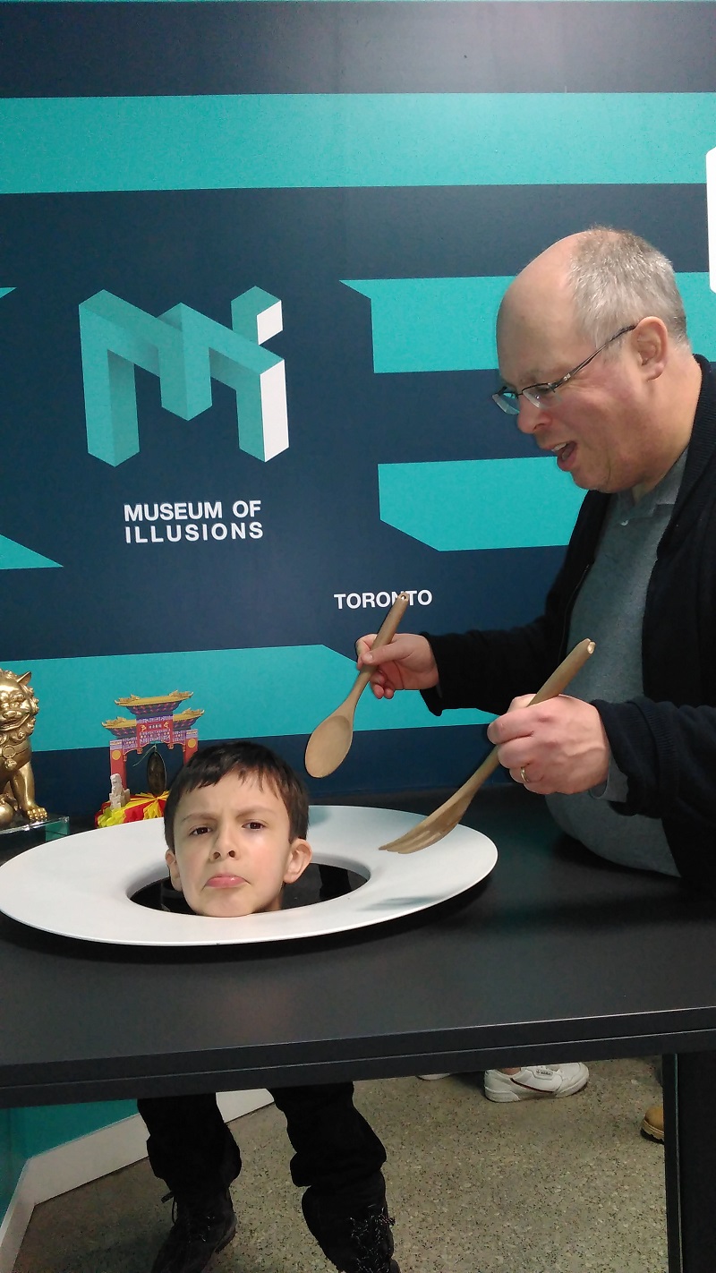 Toronto museum of illusions Photo Stephen Johnson
