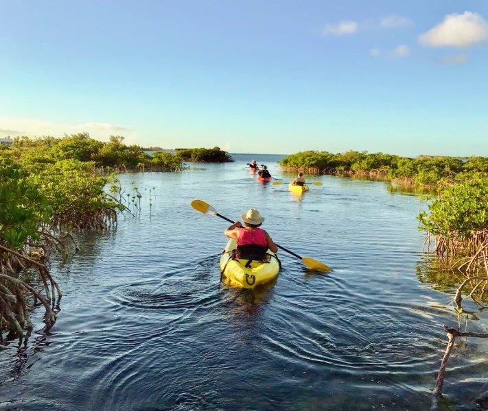 Kayaking in Turks & Caicos Photo Parm Parmar