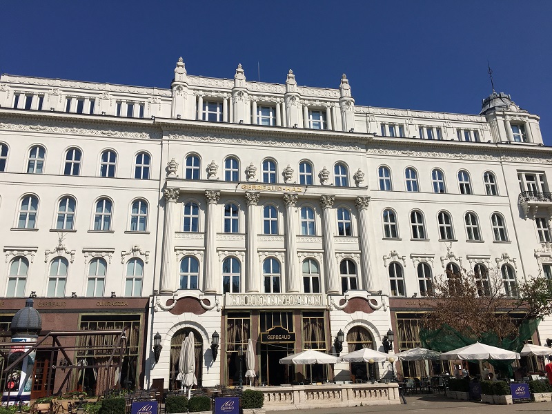 The Gerbeaud Bakery in Budapest- Photo Lisa Johnston