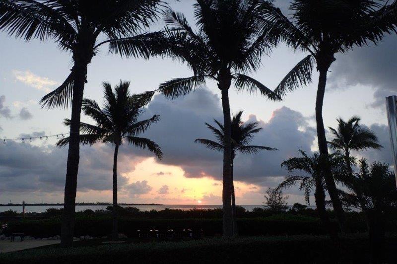 Amanecer en Cayo Halcones - Foto Shelley Cameron-McCarron