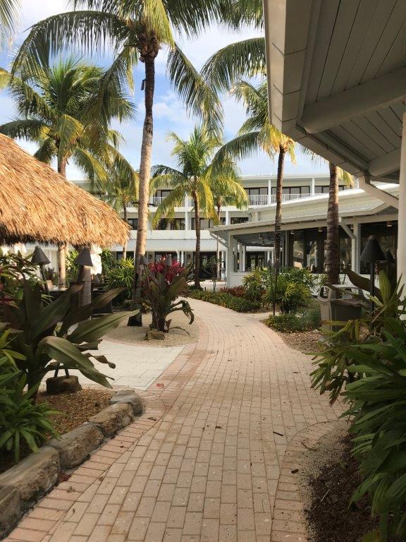 Blick auf den Bürgersteig von Hawks Cay – Foto Shelley Cameron-McCarron