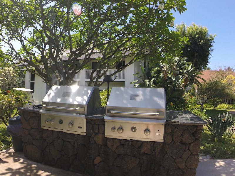 Grillen im Kiahuna Planation Resort