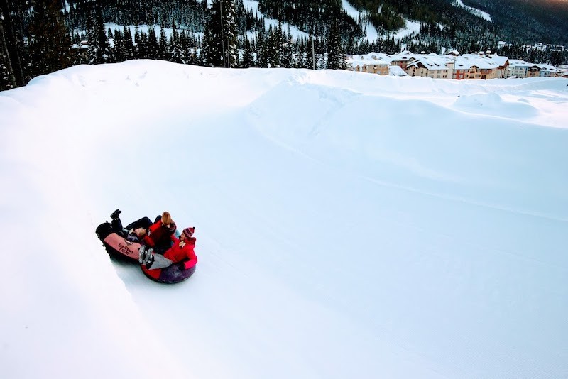 Parc à tubes Sun Peaks Resort