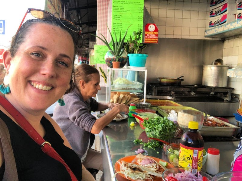 Comida de mercado en Mazatlán