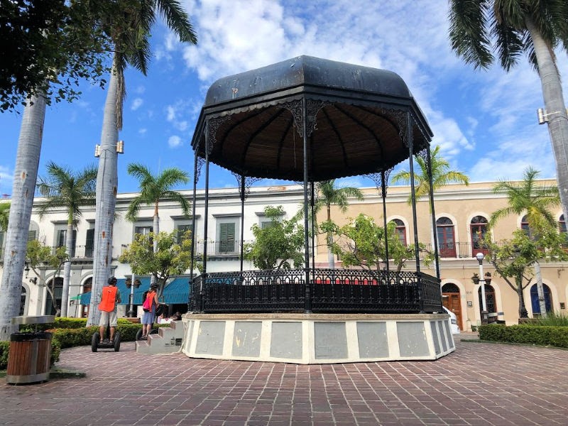 Mazatlan-Pavillon in Plazuela Machado